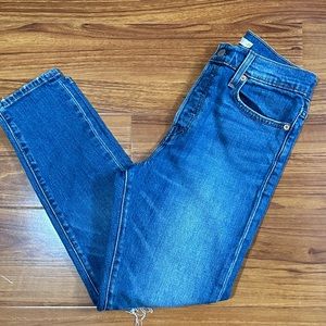 Wedgie Skinny High Rise Ankle Jeans Size 29